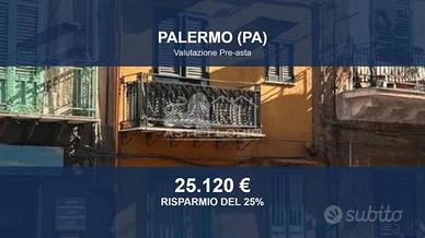 Immobile in asta di 50 m² a Palermo