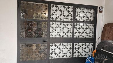 PORTONE GARAGE IN FERRO BATTUTO