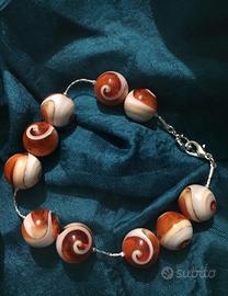 Bracciale perle sintetiche Handmade