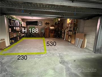 Posto auto in Box doppio