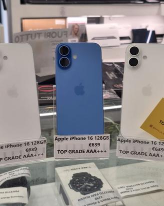 Apple iPhone 16 128GB - TOP GRADE A+++