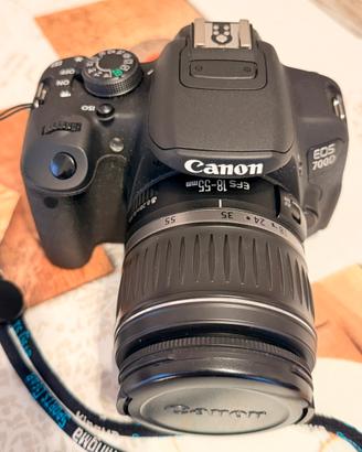 Canon Reflex  Eos 700D + obbiettivi