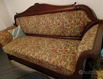 Elegante divano d’epoca stile neoclassico/impero