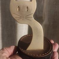 Porta orologio gatto vintage anni 70