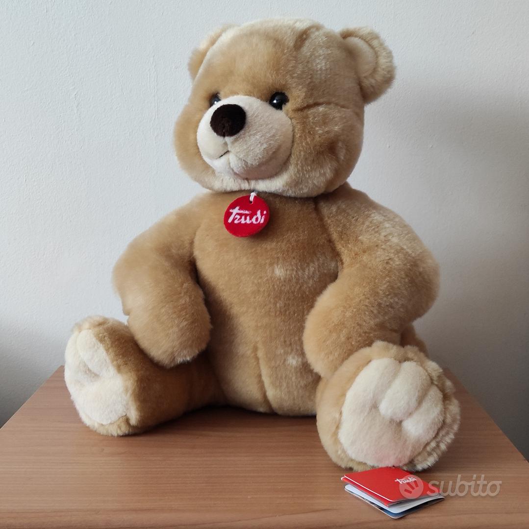 Peluche Orso Bianco Trudi Gigante Orsetto Peluche Peluche Grande