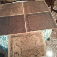 ANTICHE CARTE GEOGRAFICHE RIPRODUZIONI LOTTO 5