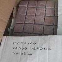 piastrelle Mosaico rosso Verona  30x30cm 3x3cm