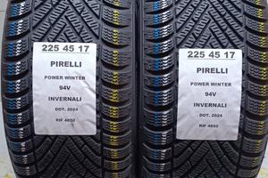 2 GOMME 225 45 17 PIRELLI INV RIF4850