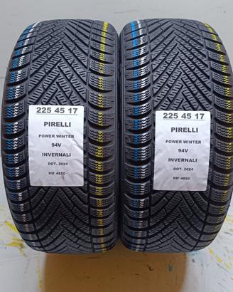 2 GOMME 225 45 17 PIRELLI INV RIF4850