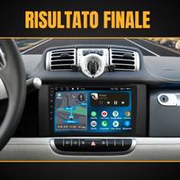 Smart Fortwo 451 KIT COMPLETO Autoradio android