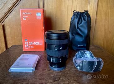 Lente Obiettivo SONY FE 24-105 mm F4 G OSS E-mount