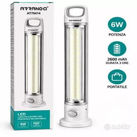 Lampada a LED Ricaricabile ARRANGO AT764