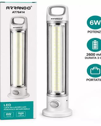 Lampada a LED Ricaricabile ARRANGO AT764