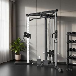 Stazione Fitness Totale con Sbarra e Bilanciere Ne