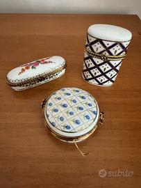 Set 3 Scatoline in Porcellana Del Prado Collection