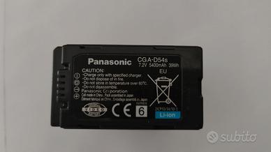 batteria Panasonic CGA-D54s
7.2V 5400mAh 39Wh
EU
