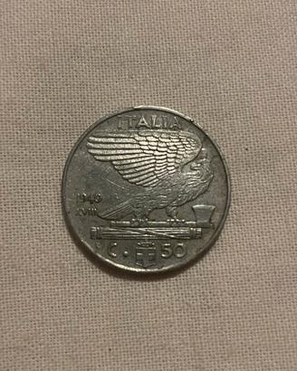 Moneta 50 centesimi 1940