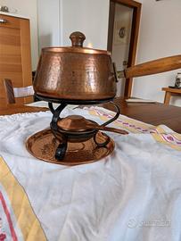 Set fonduta/bourguignonne rame