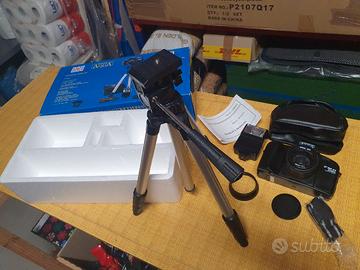 NUOVA MAI USATA SET MACCHINA FOTOGRAFICA VINTAGE