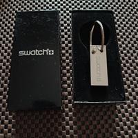 Portachiavi originale Swatch in metallo  scatola