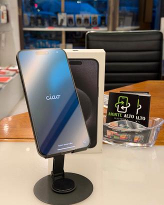 iPhone 15 Pro Max 256GB NERO - USATO GARANTITO