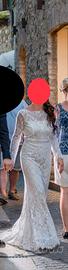 Abito da sposa sartoriale tg 42