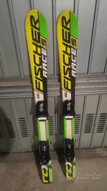 sci fischer rc4 race s con bacchette e casco