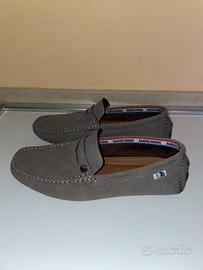 MOCASSINI TAUPE CASUAL UOMO AMERICANINO