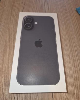 iPhone 16 128GB Nero - Come Nuovo + Alim+cover
