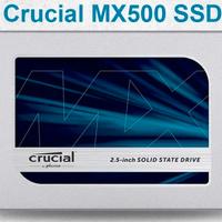 SSD SATA Crucial MX500 500GB capacita