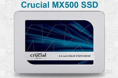 SSD SATA Crucial MX500 500GB capacita