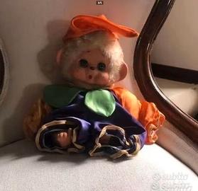 Scimmietta pupazzo vintage anni 70 originale