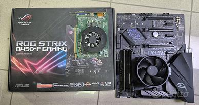 Ryzen 5  2600X + RAM 8 GB + M/B gaming  Asus + VGA
