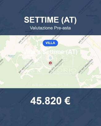 Immobile in asta di 600 m² a Settime