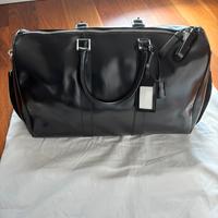 borsa in pelle da viaggio pollini