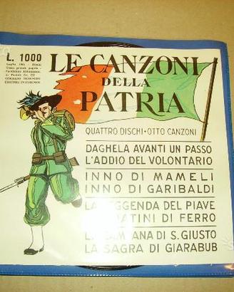 Le Canzoni Della Patria Dischi anno 1964