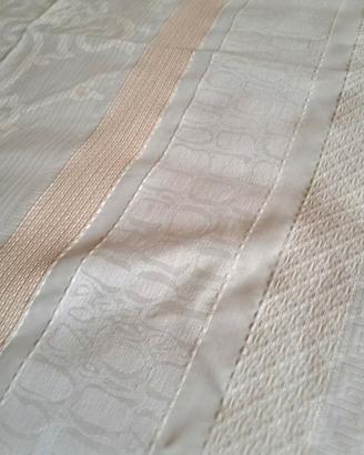 Tessuto arredo beige e panna 