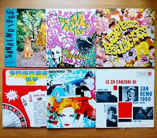 Festival SAN REMO LP 33 giri varie edizioni