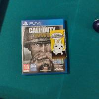 Call of Duty WWII ww2 PS4 PlayStation 4 gioco vide