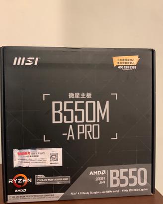 Scheda madre MSI B550-A PRO AM4