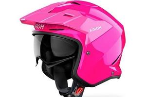 AIROH Casco Jet Kombakt - Color - Pink
