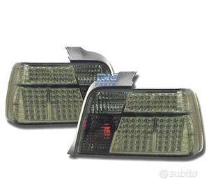 FANALI BMW SERIE 3 E36 90-99 LED SFONDO CROMATO FU
