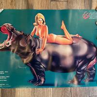 Poster Mel Ramos mostra Palermo 1998