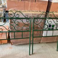 Spalliera letto in ferro battuto