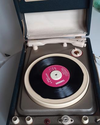 giradischi a valvole anni1958