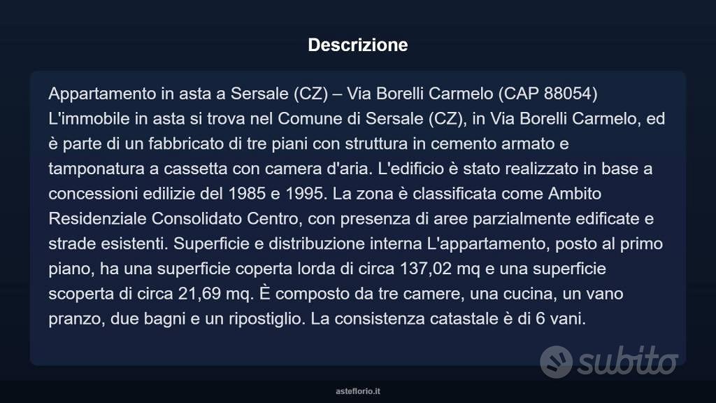 Appartamento – Sersale, Catanzaro - Vista 4