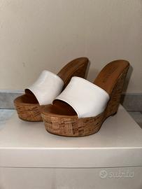 Sandalo zeppa Vittoria Bassi