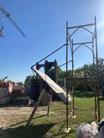 Mantovane parasassi per impalcatura edile