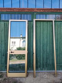 Porta vetro in alluminio anodizzato