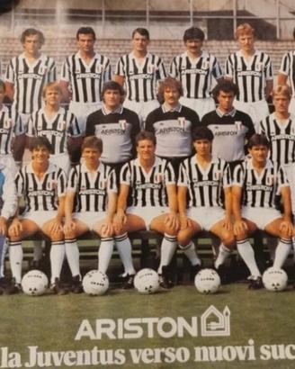 Poster Gigantografia Juventus 1984-85